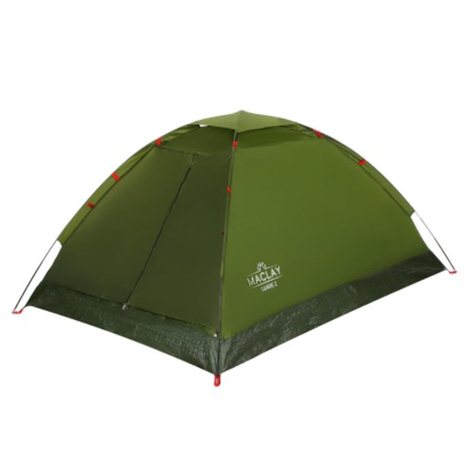 Палатка туристическая SANDE 2 зеленая, размер 205 х 150 х 105 см, 2-местная, однослойная купить в Симферополе