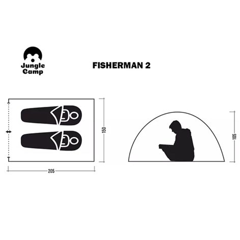 Палатка Jungle Camp Fisherman 2 купить в Симферополе